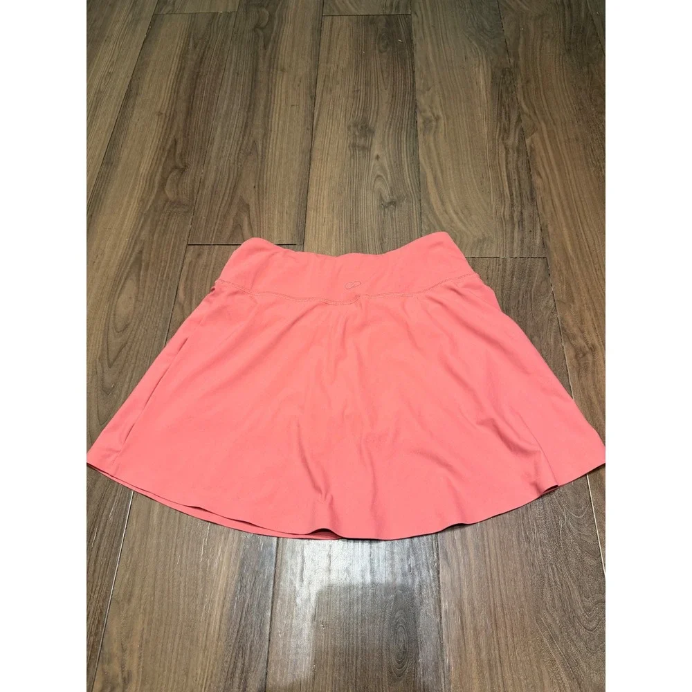 CALIA by Carrie Underwood Womens XS Coral Pink Athletic Tennis Golf Skort Pocket